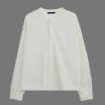 Drop Shoulder Oversized Minimal Cardigan