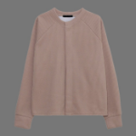 Свободный размер-Бежевый-Кардиганы