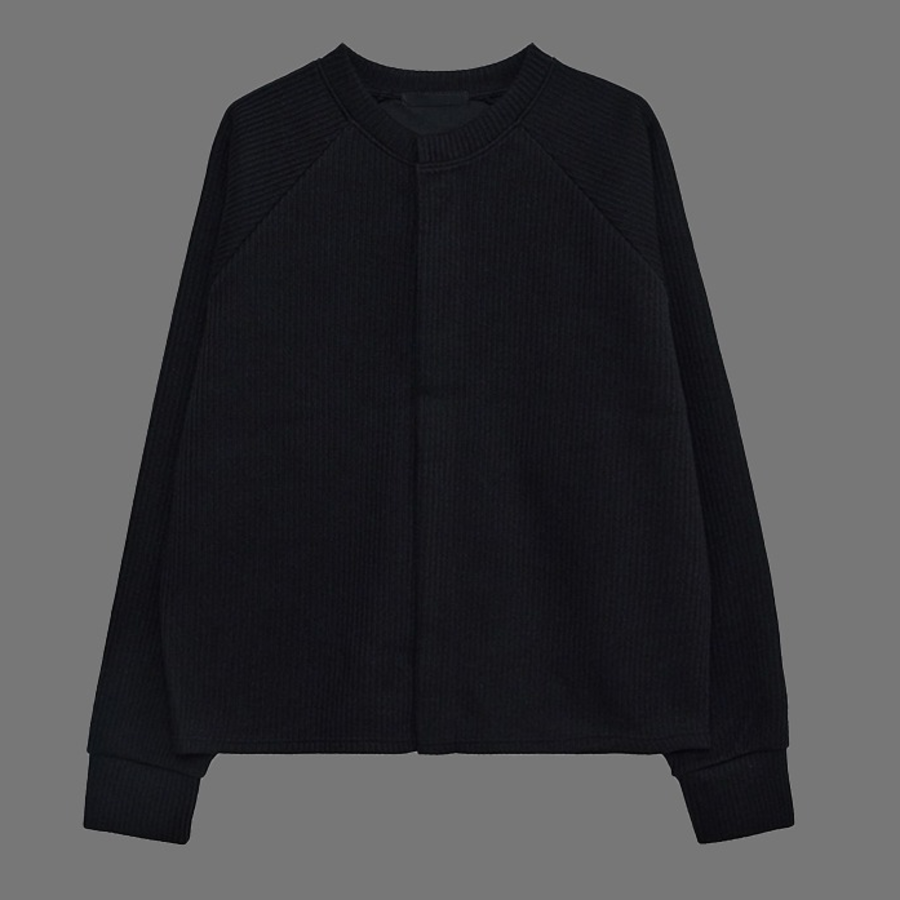 Drop Shoulder Oversized Minimal Cardigan