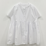 Мини-платье с эффектом многослойности и съёмной блузкой