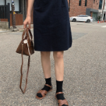 Рубашечное платье в стиле минимализм