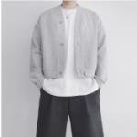 Formal Crop Short Cardigan with String