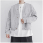 Formal Crop Short Cardigan with String