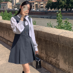 Платье с плиссировкой и линией принцессы в стиле “вишнёвого цветения”