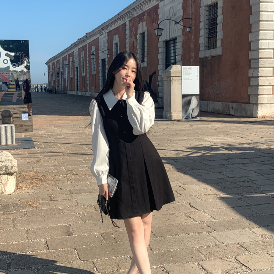 Платье с плиссировкой и линией принцессы в стиле “вишнёвого цветения”