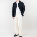 Men's Cable Knit Collar Cardigan