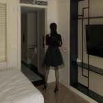 Платье с асимметричной юбкой из органзы и фатина