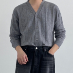 L-Серый-Кардиганы