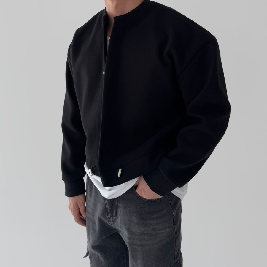 Men’s String Crop Rex If Cardigan
