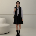 Расклешённое миди-платье-бюстье в стиле “вишнёвого цветения”