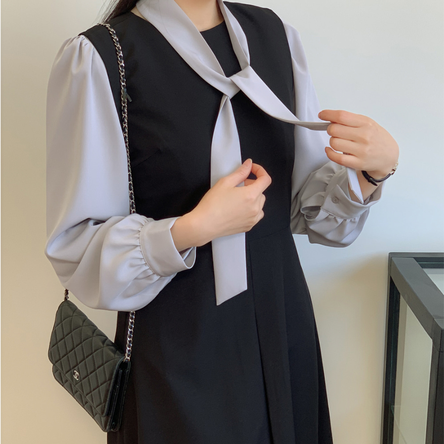 Расклешённое миди-платье-бюстье в стиле “вишнёвого цветения”