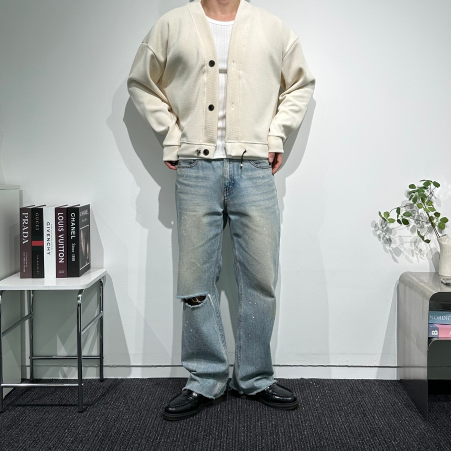 Tweed Crop Cardigan Jacket