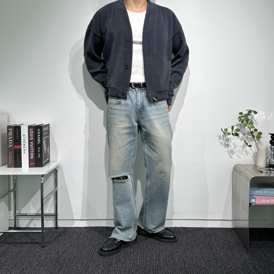 Tweed Crop Cardigan Jacket