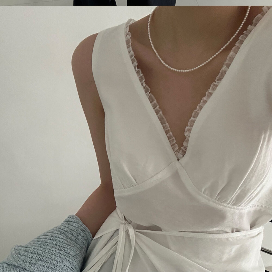 Кружевное платье-бюстье с юбкой в романтичном стиле