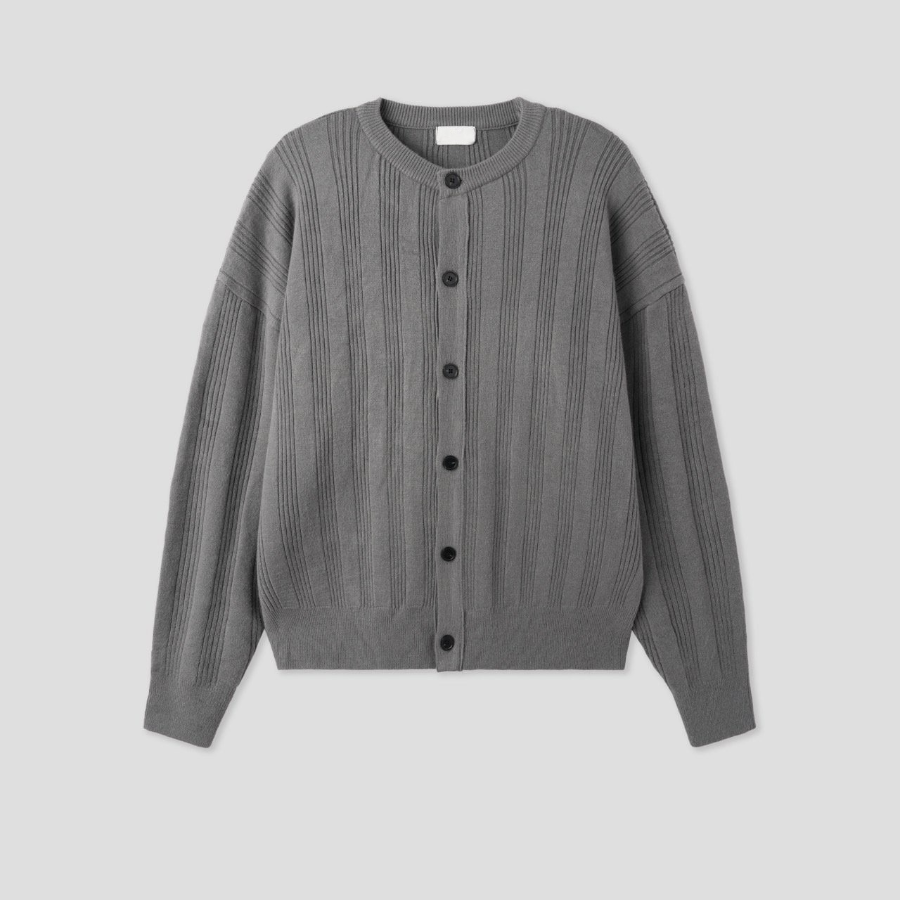 Nozd Round Knit Cardigan