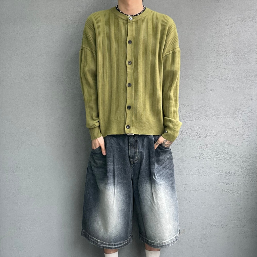 Nozd Round Knit Cardigan