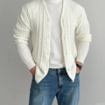 Cable Knit Oversized Cardigan