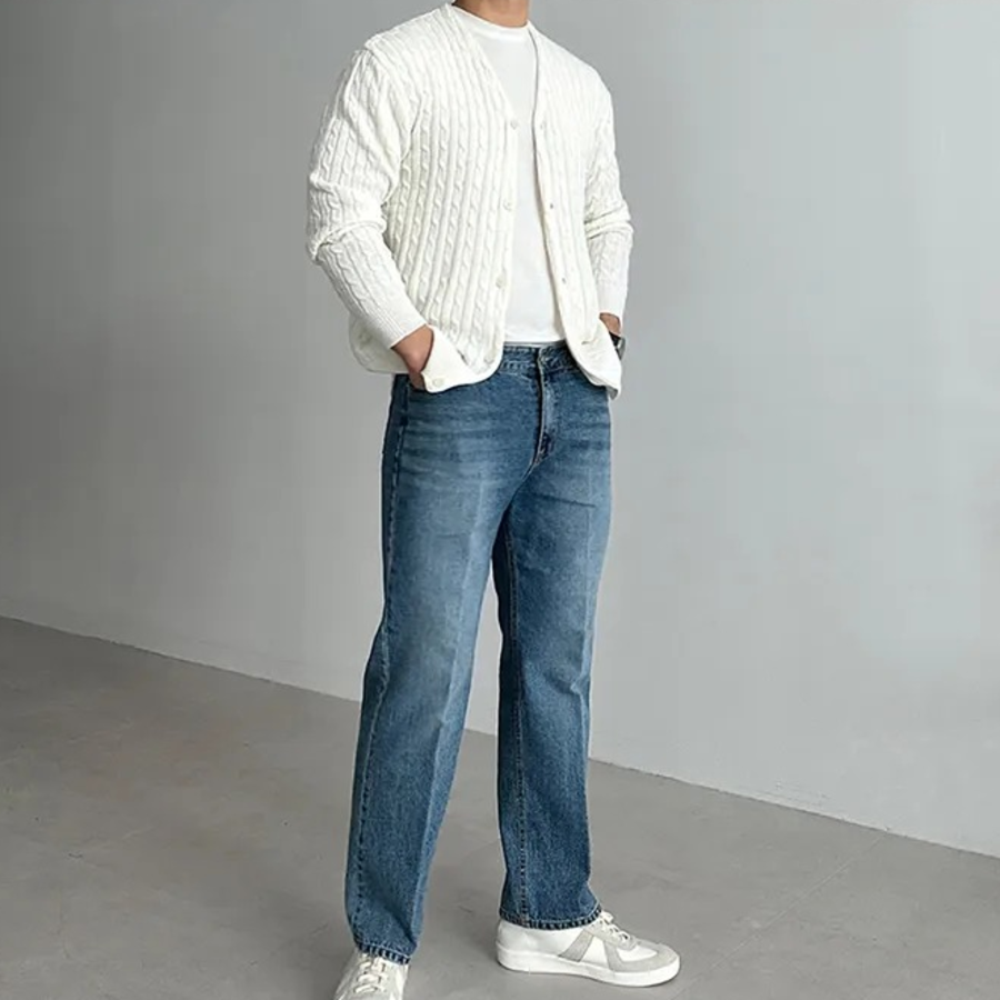 Cable Knit Oversized Cardigan