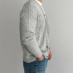 Cable Knit Oversized Cardigan