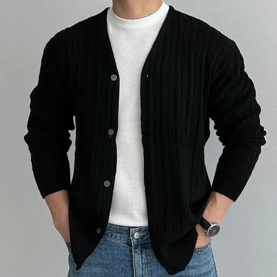 Cable Knit Oversized Cardigan