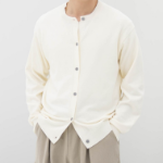 Washable Oversized Round Cardigan