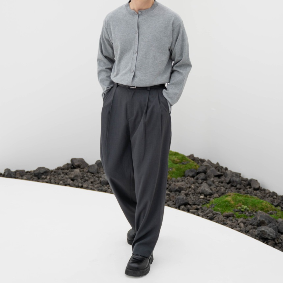 Washable Oversized Round Cardigan