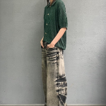 Argyle Punching Knit Short Sleeve Cardigan