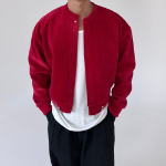 Reagan Velour Crop Cardigan