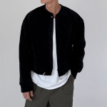 Reagan Velour Crop Cardigan