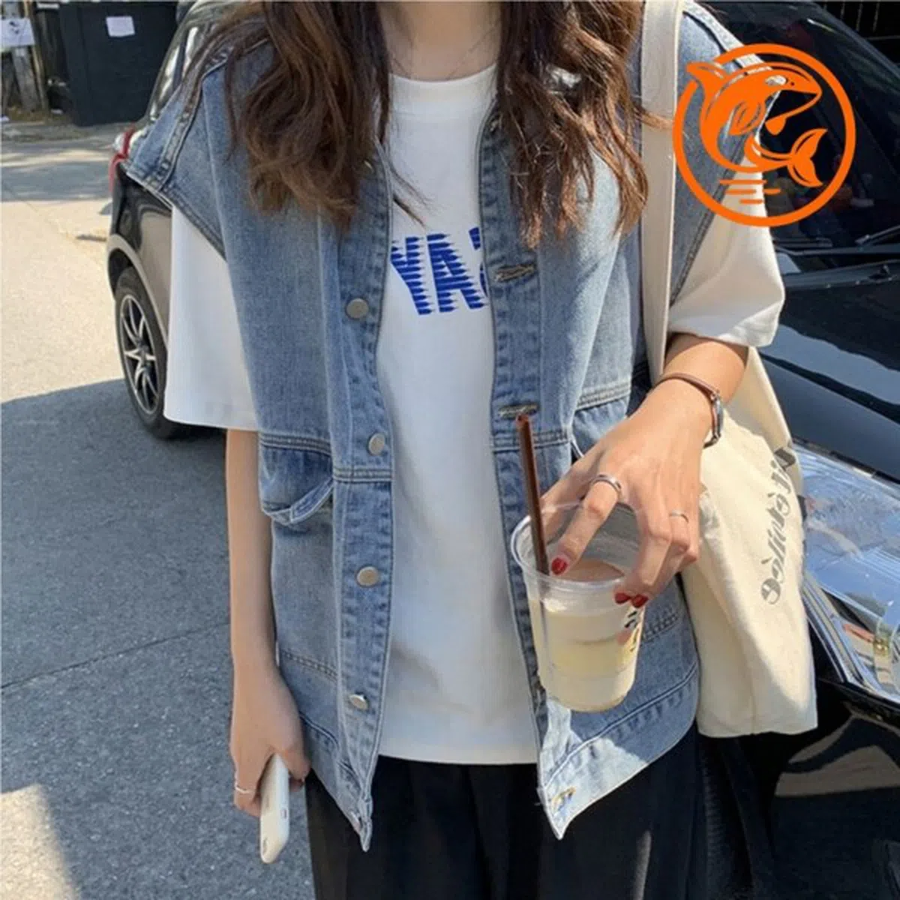 Lightweight Waterproof Denim Vest