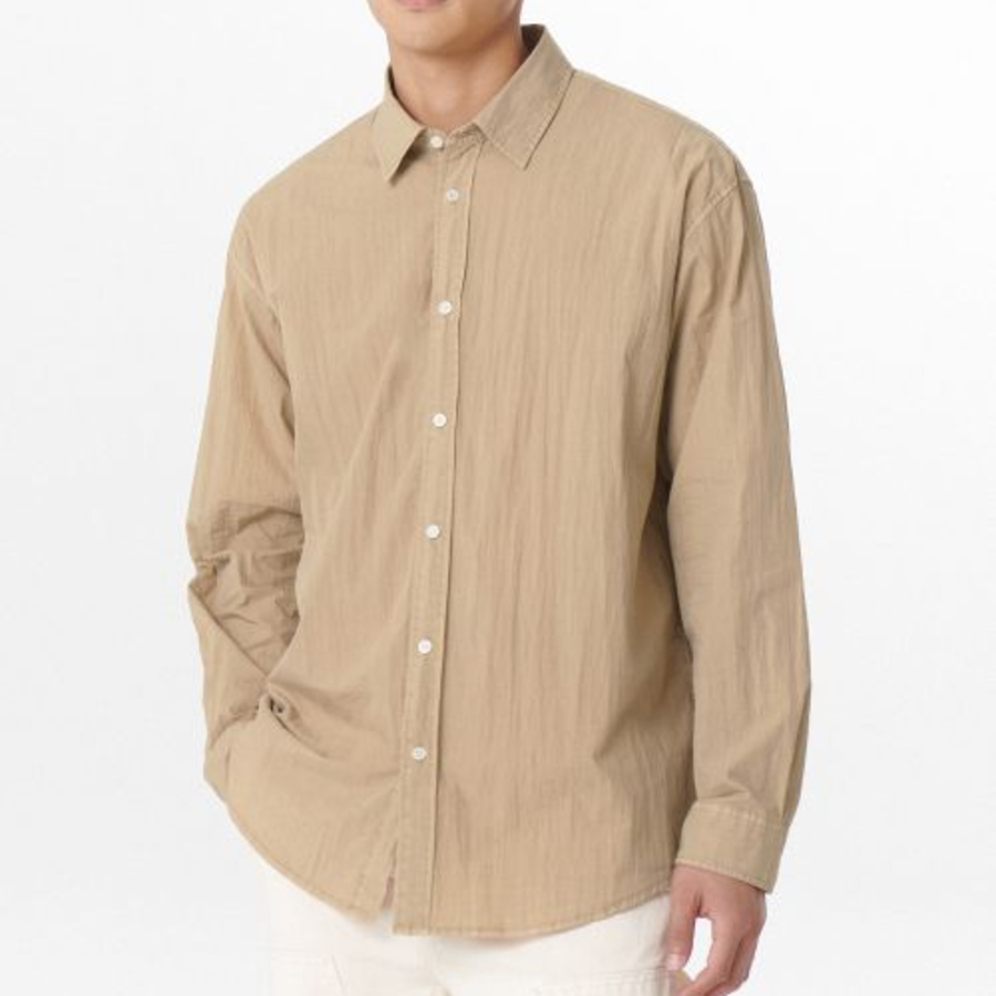 Relaxed Pigment Shirt [Mustard]