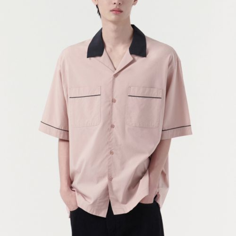 Relaxed Bowling Shirt [Desert Pink]