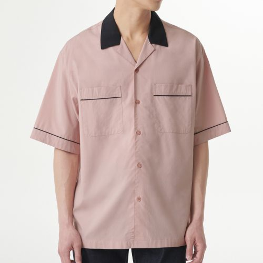 Relaxed Bowling Shirt [Desert Pink]