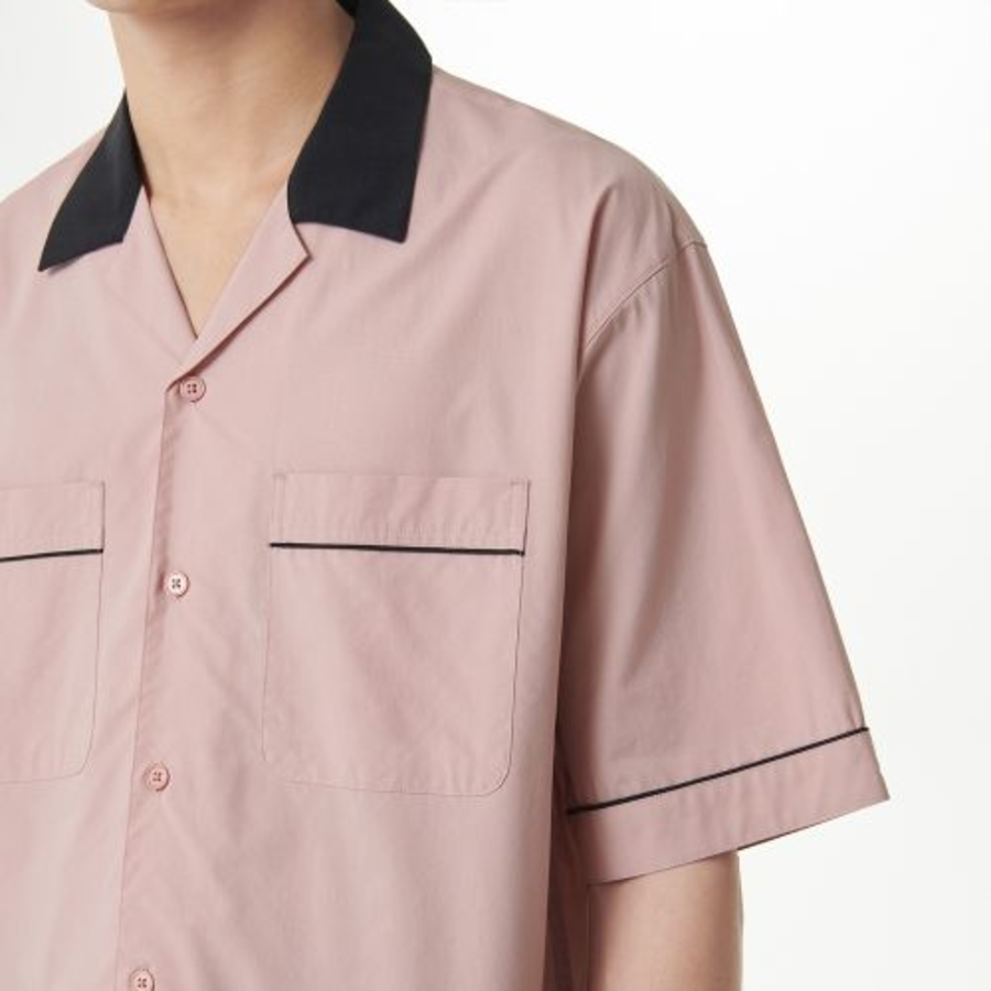 Relaxed Bowling Shirt [Desert Pink]