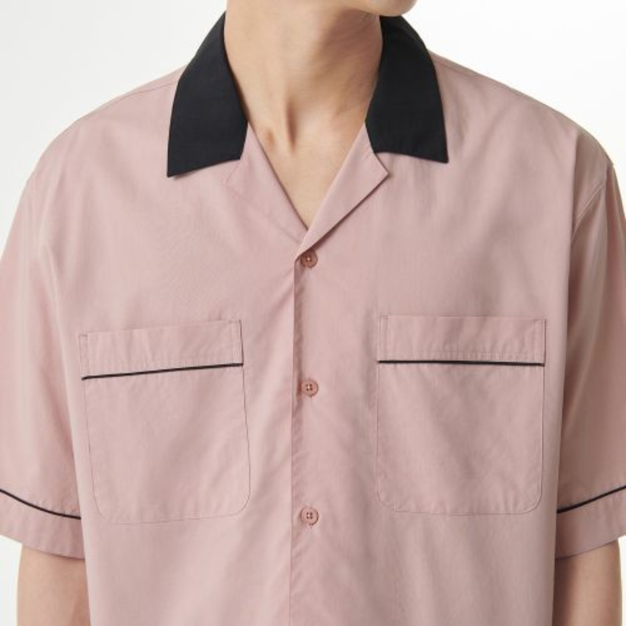 Relaxed Bowling Shirt [Desert Pink]