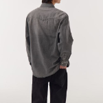 Denim Western Shirt [Gray]