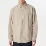 Relaxed Fit Oxford Shirt [Beige]