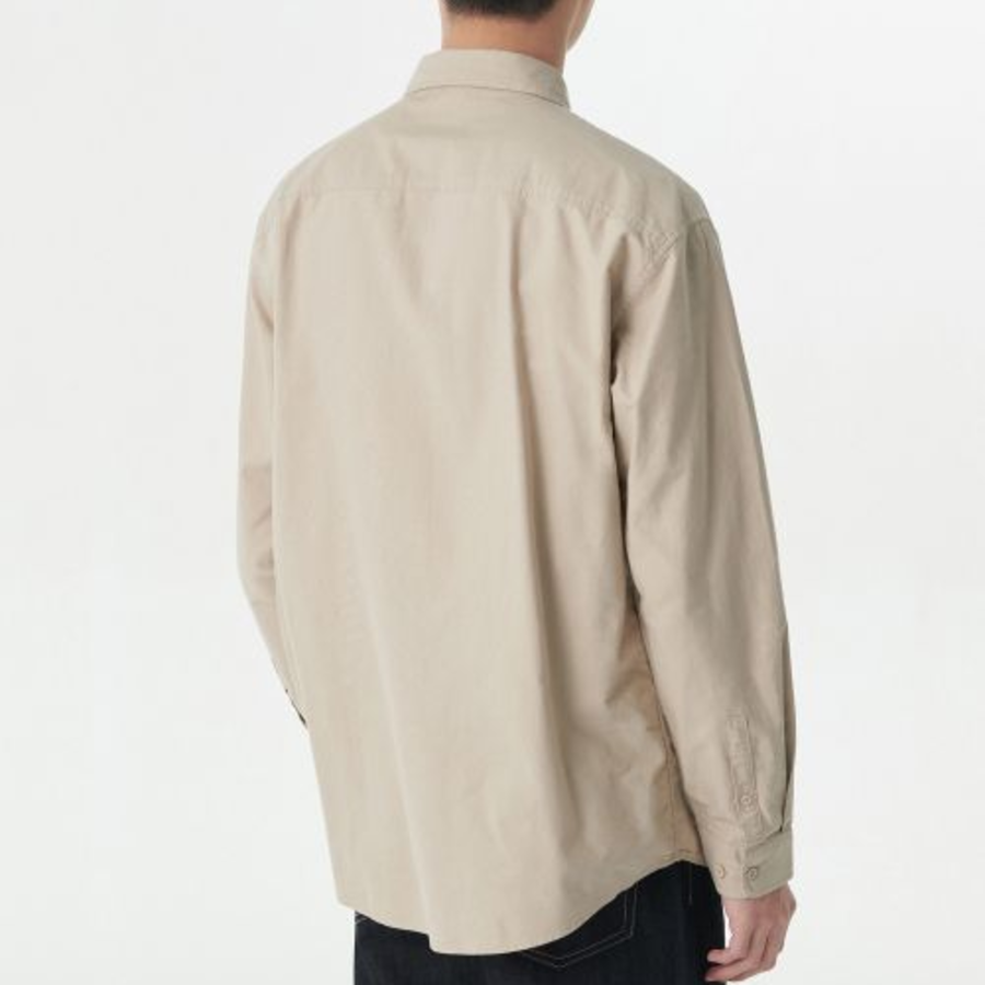 Relaxed Fit Oxford Shirt [Beige]