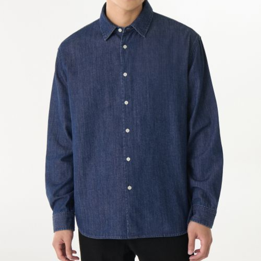 Relaxed Denim Shirt [Indigo]