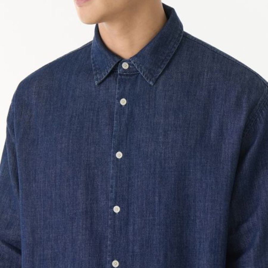 Relaxed Denim Shirt [Indigo]