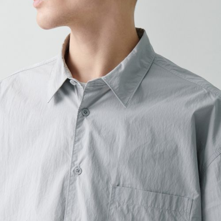 City Leisure CN Oversized Shirt [Light Gray]