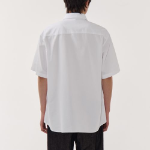 Relaxed Oxford Short Sleeve Shirt [White]