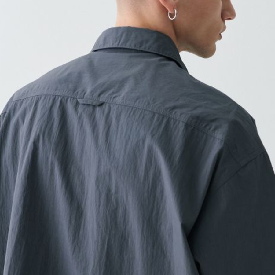 City Leisure CN Oversized Short Sleeve Shirt [Gray]