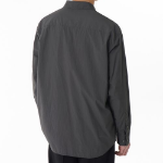 Relaxed Lightweight Nylon Shirt [Grey]
