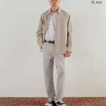 Relaxed Soft Poplin Shirt [Light Beige]