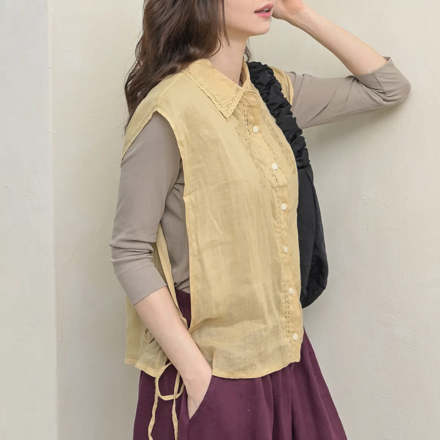 Baropi Torsionless Collar Vest