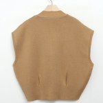 V-Neck High-Quality Slimline Open Vest Jacket