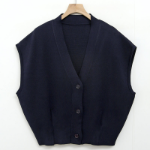 V-Neck High-Quality Slimline Open Vest Jacket