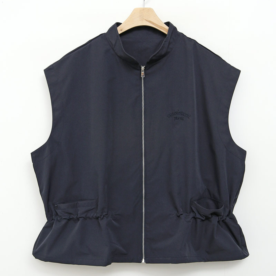 100% Nylon Undershiring Zip-Up Vest