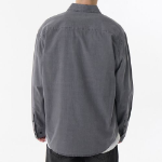 Relaxed Cotton Tencel Pigment Shirt [Blue Grey]